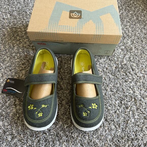 Spenco Women's Forest Green Heidi Mary Jane Shoes US 7 Total Support Comfort New - Picture 7 of 7